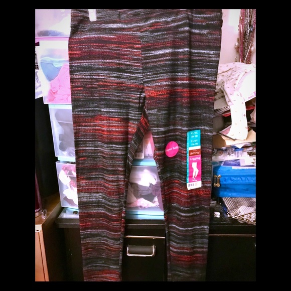 Faded Glory Pants - Multicolored Warm Leggings (Bundle Discount Only)